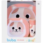 Kit Refeição BubaZoo Gato (6m+) - Buba