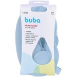 Kit Refeição com divisória e Colher Azul - Buba