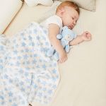 Mantinha com Ursinho Soninho Azul (3m+) - Buba