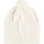 Gorro em tricot Marfim - Up Baby