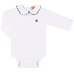 Body longo c/ Saia em malha tweed Azul - Up Baby