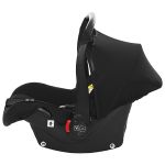 Travel System: Carrinho Como 4 Ink + Moisés + Bebê Conforto Risus + Bolsa + Adaptador (0-15kg) - ABC Design