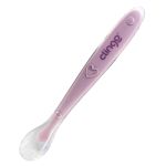 Colher em Silicone Colors Rose (6m+) - Clingo