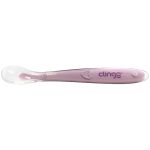 Colher em Silicone Colors Rose (6m+) - Clingo