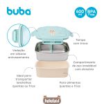 Bentô Box BubaZoo Girafa 600ml - Buba