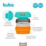 Bentô Box BubaZoo Leãozinho 600ml - Buba