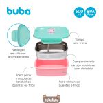 Bentô Box BubaZoo Unicórnio 600ml - Buba