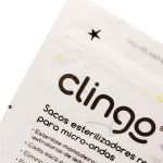 Saco Esterilizador Reutilizável para Micro-ondas Zoo 5un - Clingo