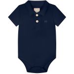 Body Polo em cotton Marinho - Milon