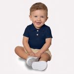 Body Polo em cotton Marinho - Milon