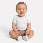 Body curto em cotton Básico Branco - Milon