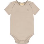 Body curto em cotton Básico Mocha - Milon