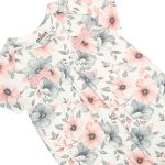 Macacão curto em cotton Jardim Floral - Milon