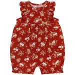 Macacão regata em cotton Liberty Vermelho - Milon