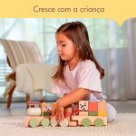 Trenzinho de Madeira Boho Chic 14pçs (18m+) - Tiny Love
