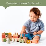 Trenzinho de Madeira Boho Chic 14pçs (18m+) - Tiny Love