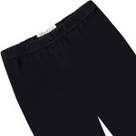 Calça (Mijão) em ribana canelada Preto - Mini & Co.
