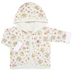 Conjunto Fofinho: Casaco c/ capuz e Calça em algodão egípcio e forro em soft Gatinhas - Mini & Co.