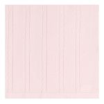 Manta em tricot Trançado Rosa - Mini & Co.