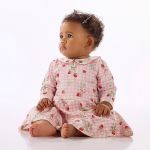 Vestido longo com Calcinha em suedine Moranguinho - Up Baby