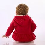 Casaco com Calça em suedine Moranguinho - Up Baby