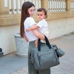 Bolsa Maternidade Multifuncional Maxi Grey - Kikka Boo