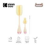 Conjunto 3 Escovas de Mamadeira Rosa (0m+) - Kikka Boo