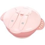 Kit Refeição com Tampa e Talheres Feed-Me-Up Rosa (6m+) - Kikka Boo
