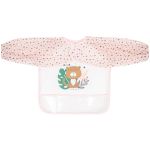 Babador Manga Longa com Cata-migalhas Savanna Rosa - Kikka Boo