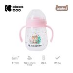 Copo com Alça Savanna Rosa 240ml (6m+) - Kikka Boo