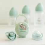 Porta Chupeta Savanna Verde Menta (0m+) - Kikka Boo
