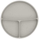 Prato com Divisórias e Ventosa em Silicone Platinum Sand (6m+) - Kikka Boo