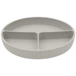 Prato com Divisórias e Ventosa em Silicone Platinum Sand (6m+) - Kikka Boo