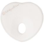 Travesseiro Ergonômico Memory Foam Heart Branco (0m+) - Kikka Boo