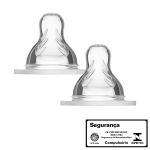 Bico X de Silicone Fluxo Super Rápido (6m+) 2un - MAM