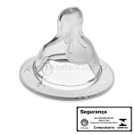 Bico 1 de Silicone Fluxo Lento (0m+) - MAM