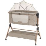 Berço e Cadeira de Alimentação 2 em 1 Sleat Me Beige (0m+) - Kikka Boo