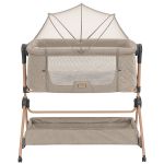 Berço e Cadeira de Alimentação 2 em 1 Sleat Me Beige (0m+) - Kikka Boo