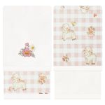 Kit com 2 toalhinhas de boca atoalhadas Ovelhinhas - Mini & Co.