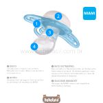 Chupeta Perfect Neutro 2pçs (0-6m) - MAM