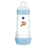 Mamadeira Anticólica Easy Start 320ml Azul (4m+) - MAM