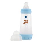 Mamadeira Anticólica Easy Start 320ml Azul (4m+) - MAM
