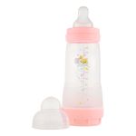 Mamadeira Anticólica Easy Start 320ml Rosa (4m+) - MAM