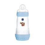 Kit 2 Mamadeiras Anticólica Easy Start 130ml e 260ml Azul (0m+) - MAM