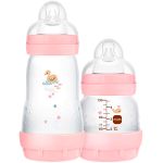 Kit 2 Mamadeiras Anticólica Easy Start 130ml e 260ml Rosa (0m+) - MAM
