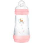 Kit 2 Mamadeiras Anticólica Easy Start 130ml e 260ml Rosa (0m+) - MAM