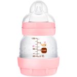 Kit 2 Mamadeiras Anticólica Easy Start 130ml e 260ml Rosa (0m+) - MAM