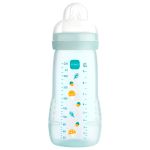 Mamadeira Easy Active Fashion Bottle 270ml Azul (2m+) - MAM