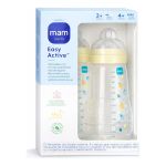 Kit 2 Mamadeiras Easy Active Fashion Bottle 270ml e 330ml Neutro (2m+) - MAM
