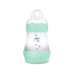 Kit 4 Mamadeiras Anticólica Easy Start Gift Set c/ bicos Azul (0m+) - MAM